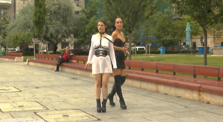 Public Disgrace are proud to present you with xxx pictures featuring Fetish Liza, Steve Holmes, Conny Dachs, Lucia Love in taking dick in pussy and ass at same time